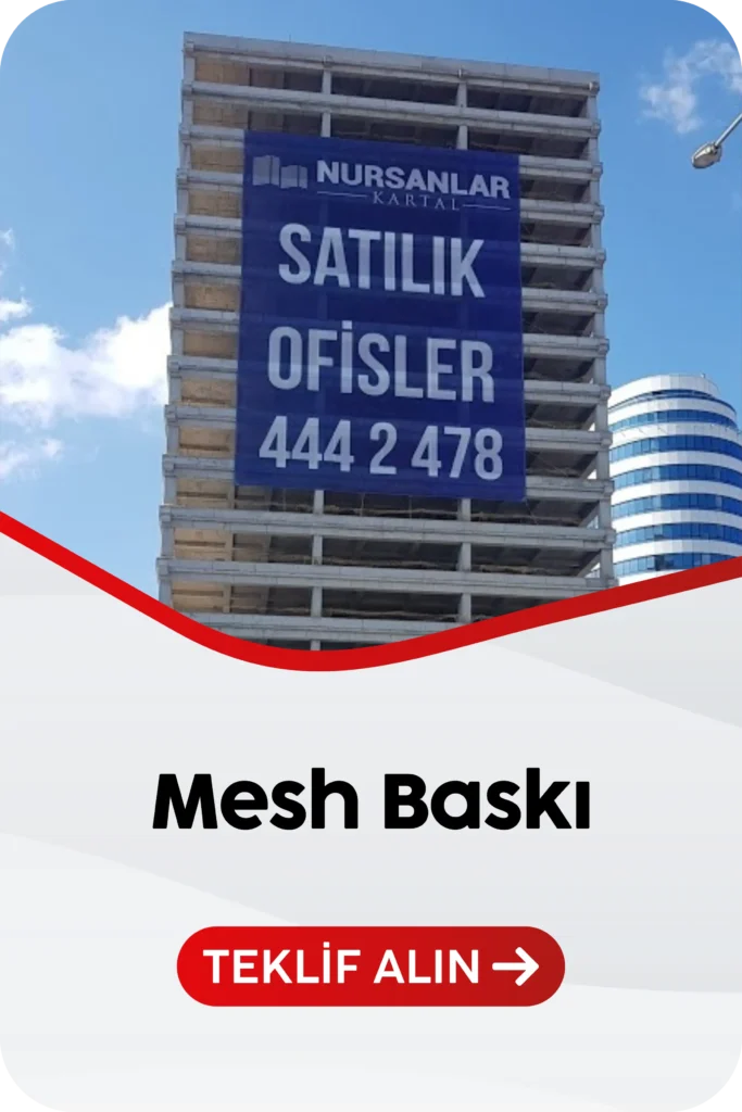 mesh baskı