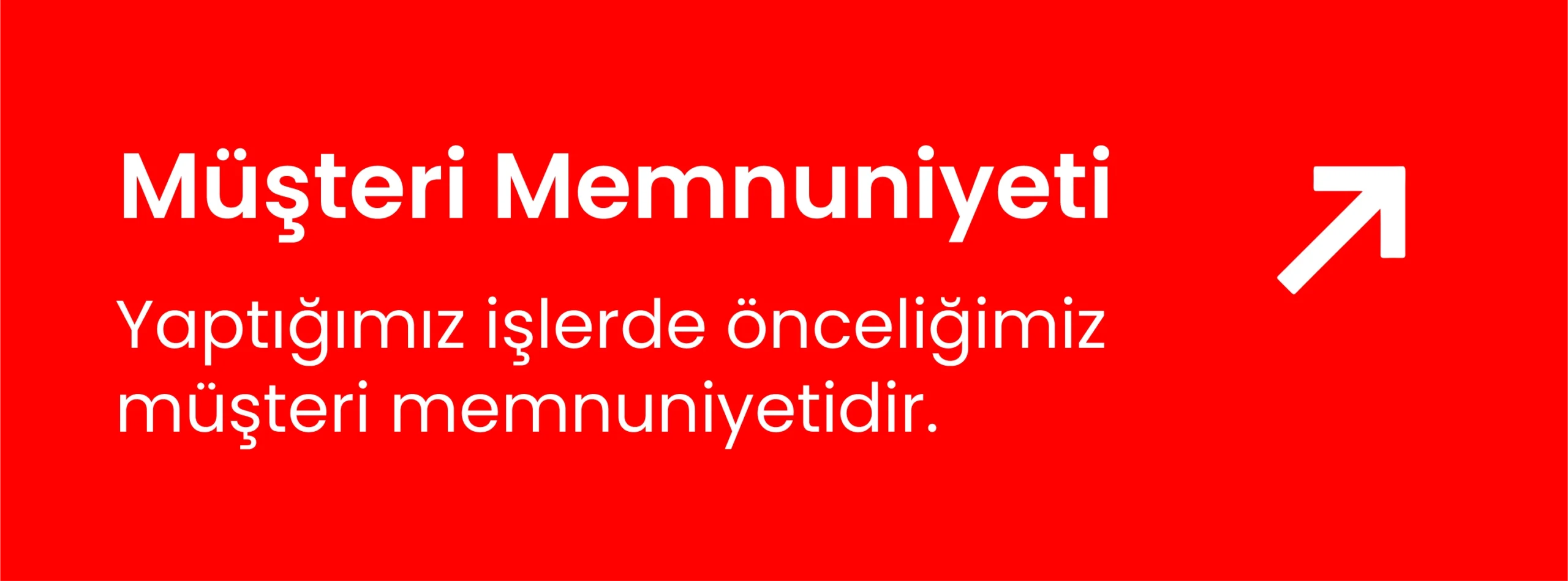 müşteri memnuniyeti
