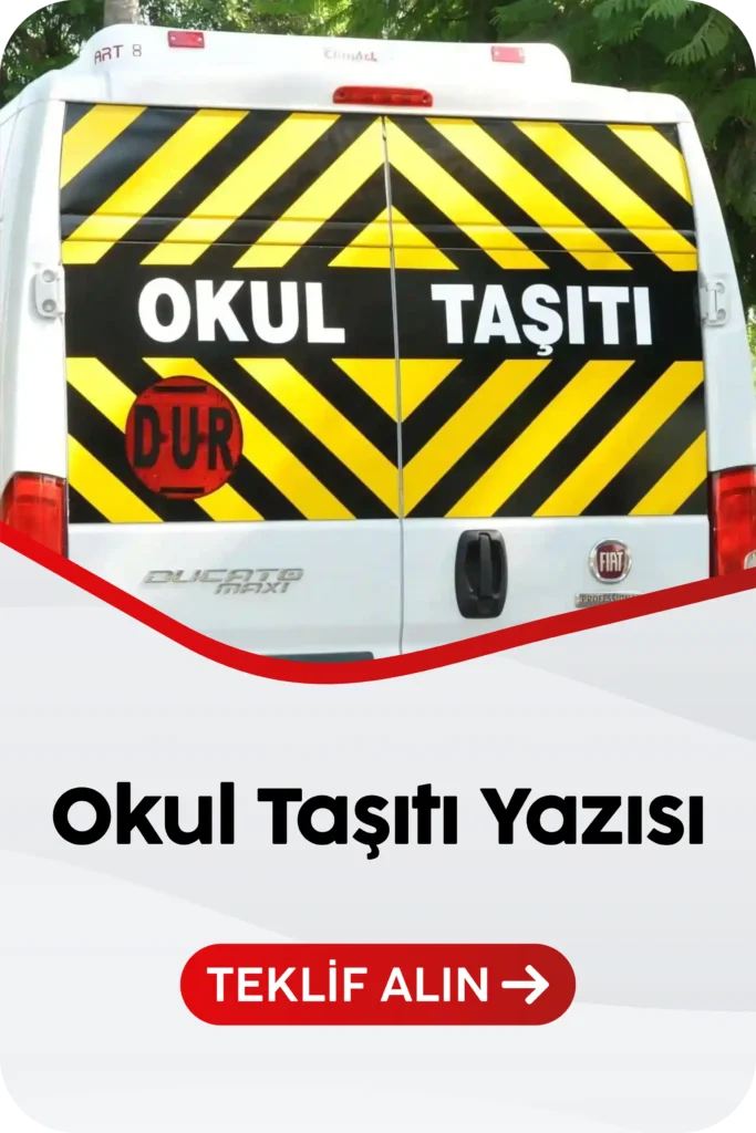okul taşıtı yazısı