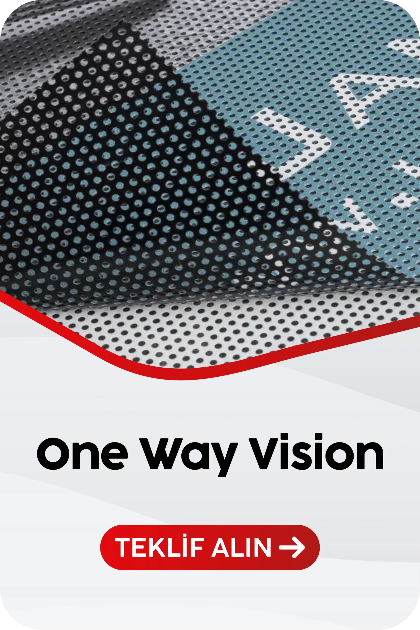 one way vision baskı