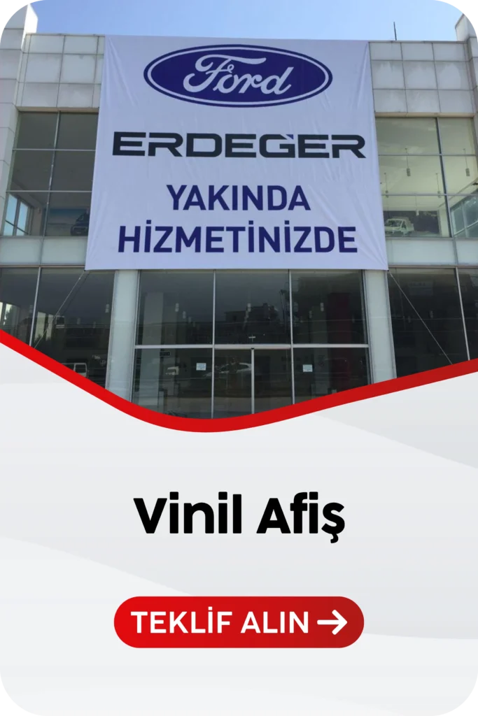vinil afiş