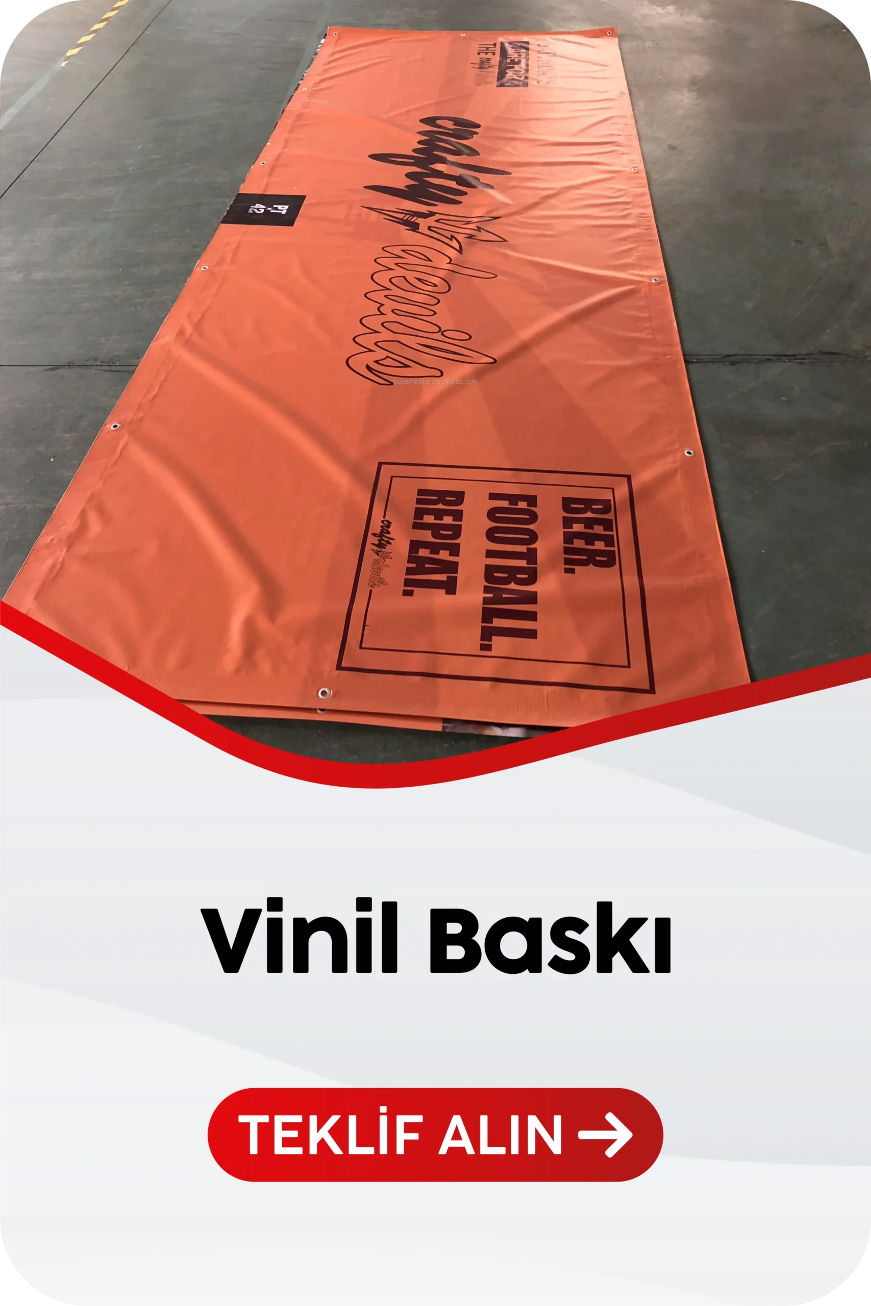 vinil baskı